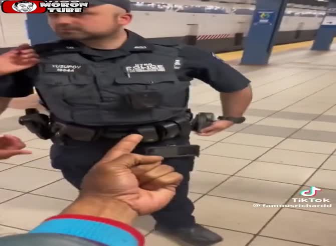 Video :Unsettling police enforcement for likes is a bizarre new trend on TikTok